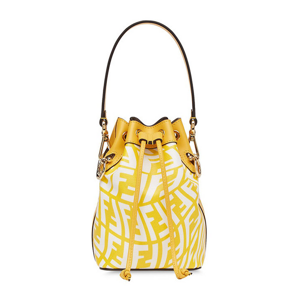 Fendi Mon Tresor FF Bucket Bag, Designer code: 8BS010AFL1, Luxury Fashion  Eshop