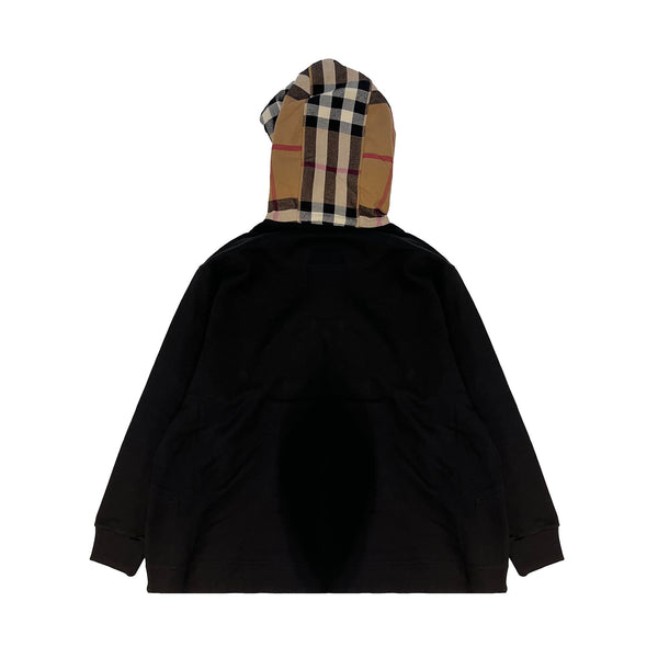 Burberry Check Hood Zip Up Hoodie | Designer code: 8041071