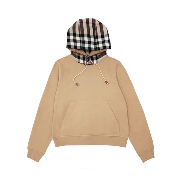 Burberry hoodie womens brown online