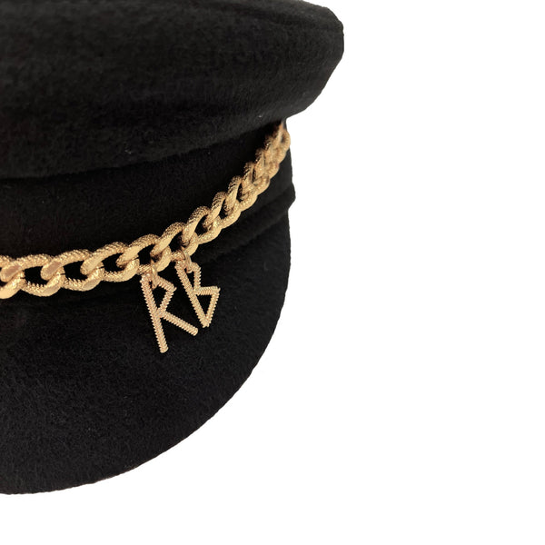 Ruslan Baginskiy Chain Detail Baker Boy buy Hat