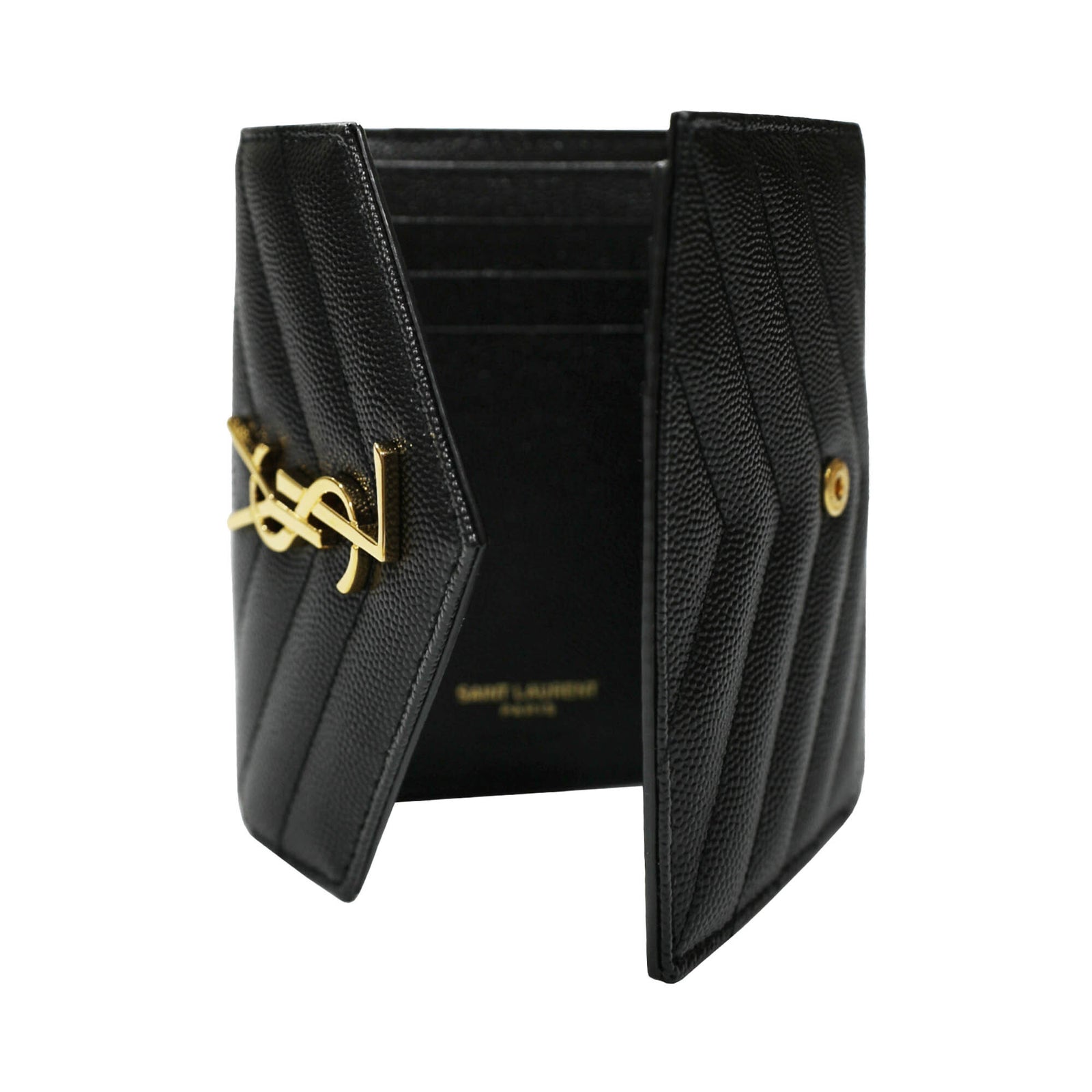 サンローラン パリ SAINT LAURENT PARIS 財布 レディース 心地好く 三つ折り財布 MONOGRAM TRIFOLD