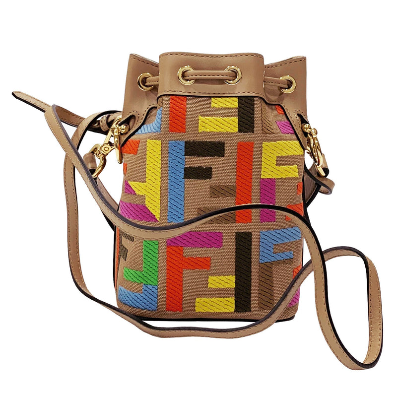 Fendi Mon Tresor Bucket Bag, Designer code: 8BS010AKKW, Luxury Fashion  Eshop