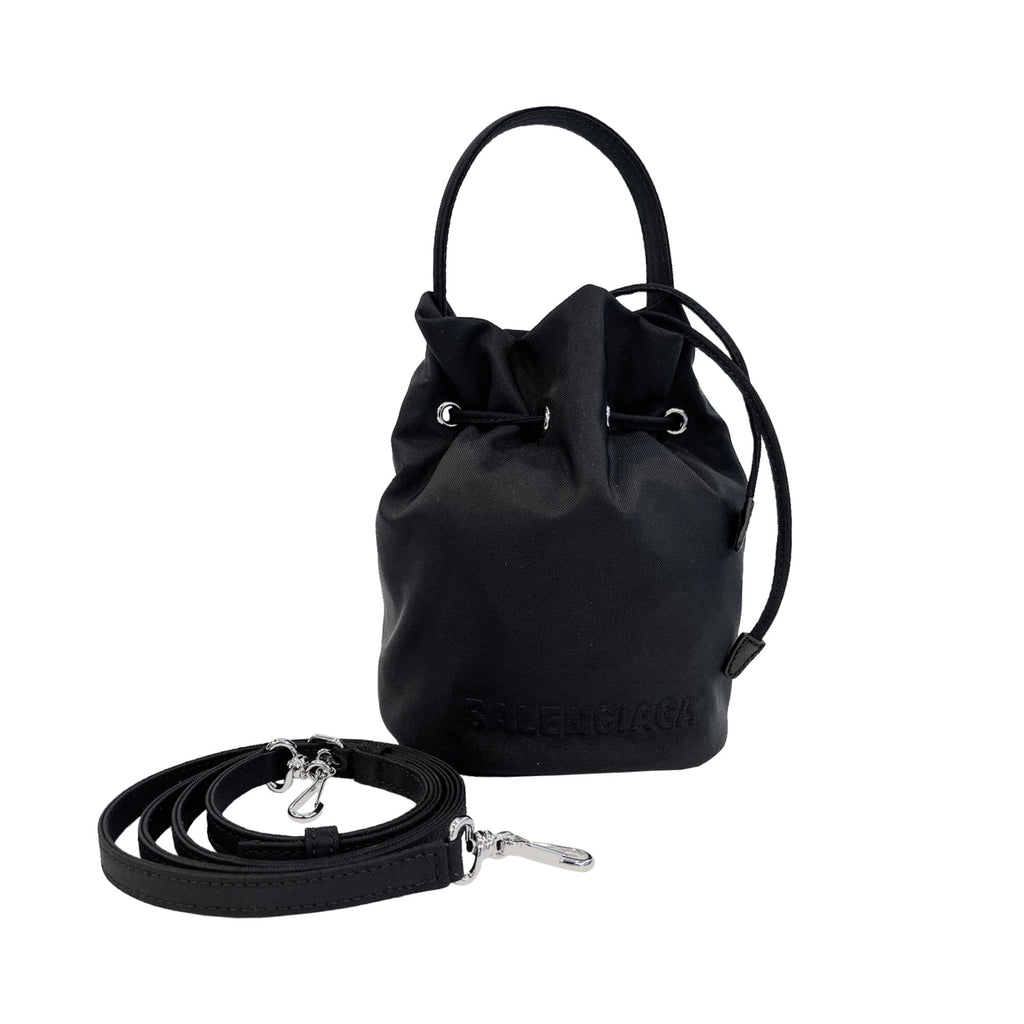 Balenciaga Wheel logo-print Bucket Bag - Farfetch