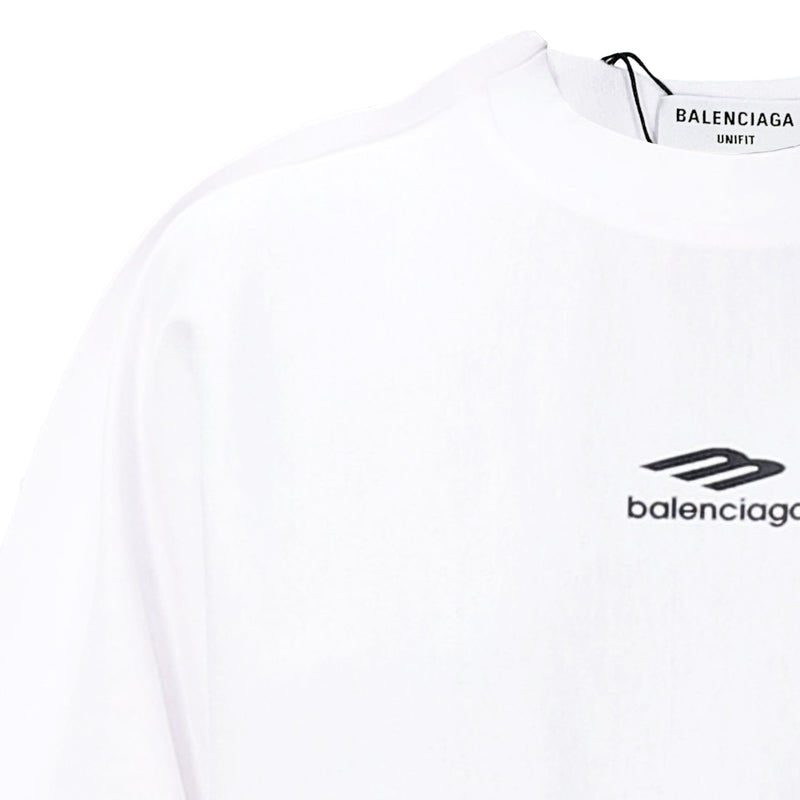 Balenciaga Maison Crewneck T-shirt in Black for Men