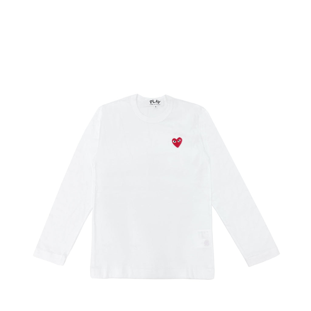 Comme Des Garcons Play Embroidered Heart T-shirt | Designer code