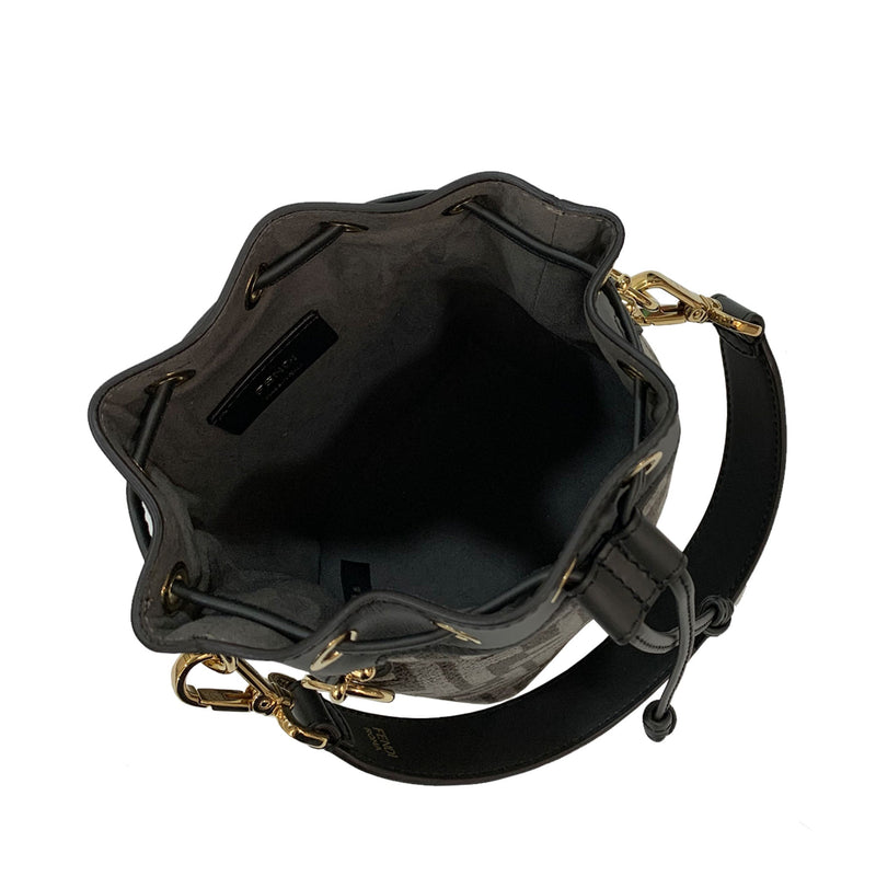 Bucket bags Fendi - Mon Tresor S coated canvas bucket bag - 8BT298A5KC5WV