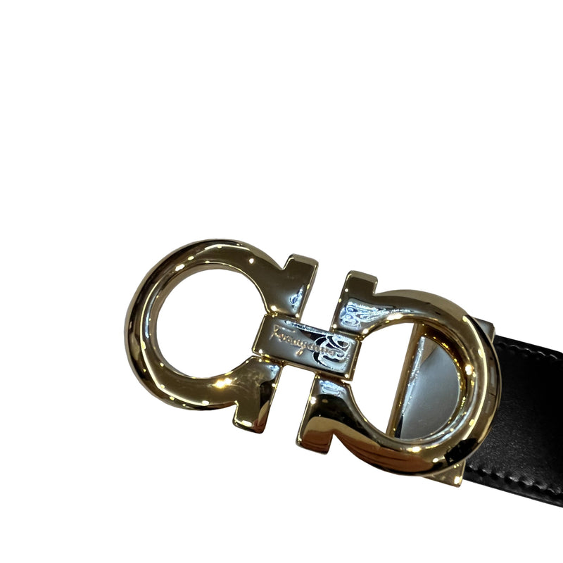 Shop FERRAGAMO Adjustable & Reversible Gancini Buckle Belt