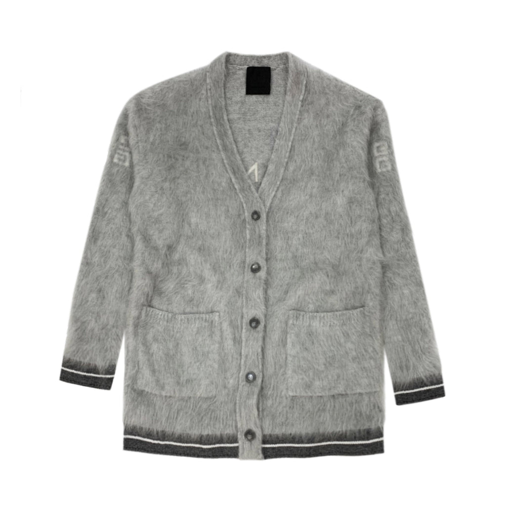 Givenchy Cardigan In 4G Brushed Mohair | Designer code