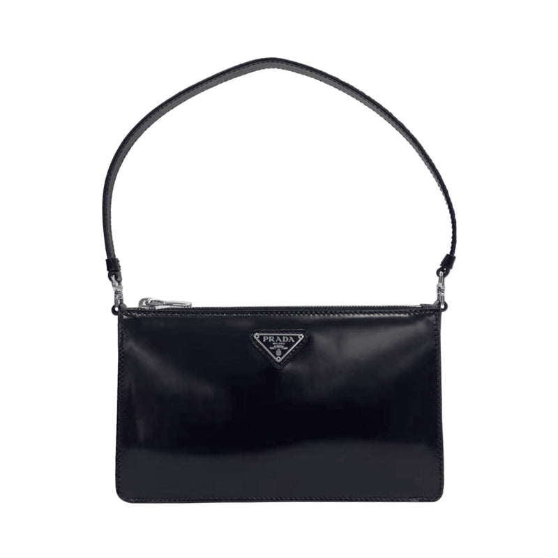 Prada Black brushed leather mini-bag