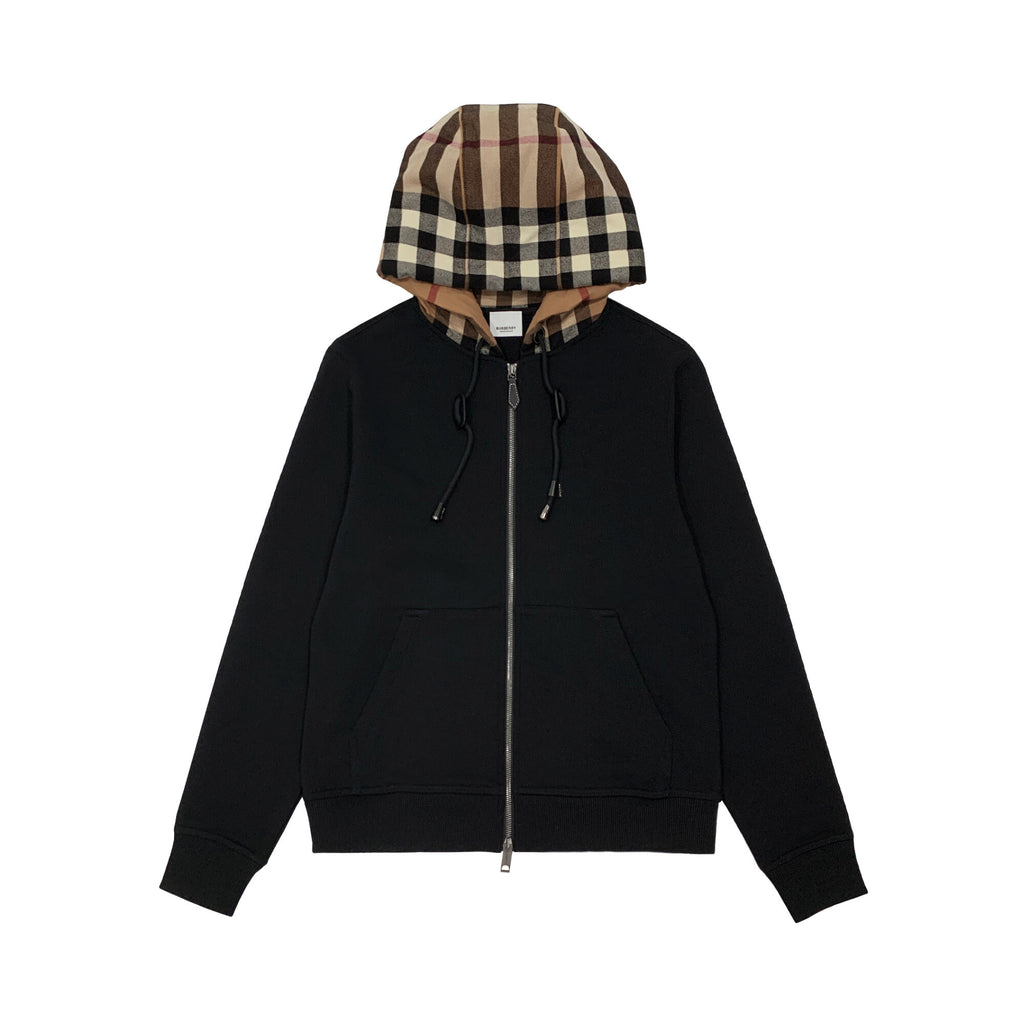 Burberry Check Cotton Jacquard Hoodie - Farfetch